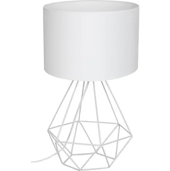 Lampička Stolní lampa BASKET 1xE27/60W/230V bílá