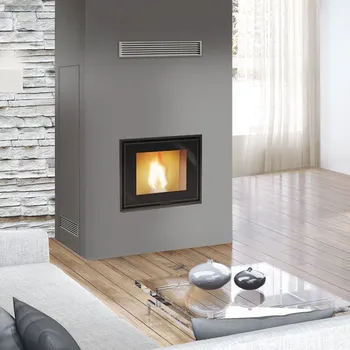 Krbová vložka Teplovodní výkonná peletová vložka EK IDROPELLBOX 30/27/22 kW zásobník 60 kg