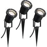 Paulmann 98897 - SADA 3xLED GU10/3,5W IP65 Venkovní lampa 230V