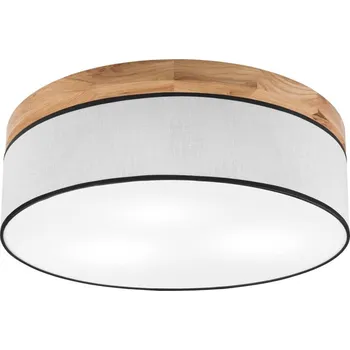 Brilagi - LED Stropní svítidlo BELLADONNA 3xE27/15W/230V pr. 50 cm bílá/dub