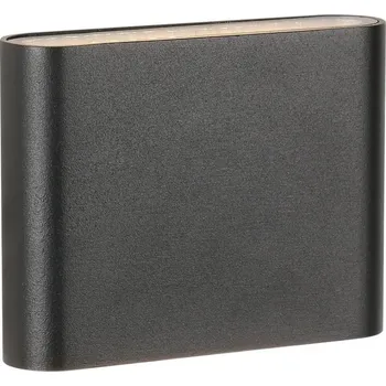 Venkovní osvětlení Zuma Line SJ22621- LED Venkovní nástěnné svítidlo SHADOW LED/12W/230V IP65 černá