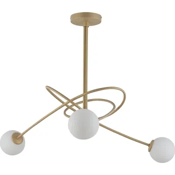 Lustr na tyči VELVET 3xG9/12W/230V zlatá