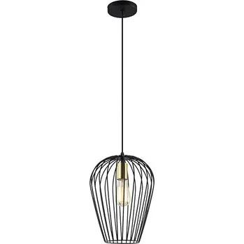 Klausen 111013 - Lustr na lanku BLANCHE 1xE27/11W/230V černá