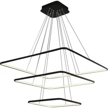 LED Lustr na lanku NIX LED/117W/230V černá