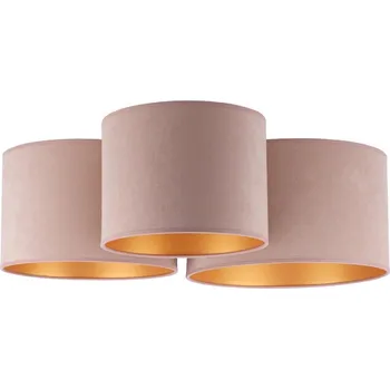 Duolla - Stropní svítidlo ROLLER TRIO 3xE27/60W/230V hnědá