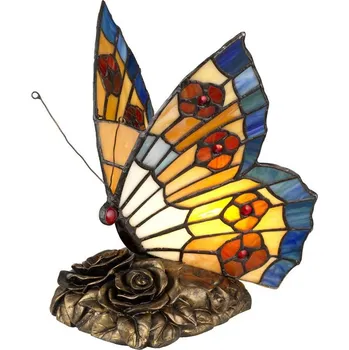 Nástěnné svítidlo Elstead QZ-OBUTTERFLY-TL - LED Dekorační svítidlo TIFFANY 1xG9/3W/12/230V motýl