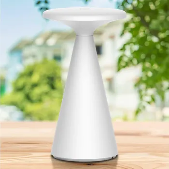 Lampička LED Stmívatelná stolní lampa PAROS LED/1,8W/5V USB 1800 mAh IP44 bílá + záruka 3 roky