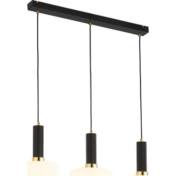 Jupiter 1854 - VA3 - Lustr na lanku VANES 3xE27/60W/230V zlatá/černá