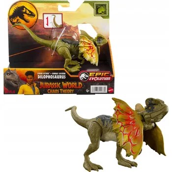 FIGURKA JURASSIC WORLD TEORIE CHAOSU DINOSAURUS DILOPHOSAURUS