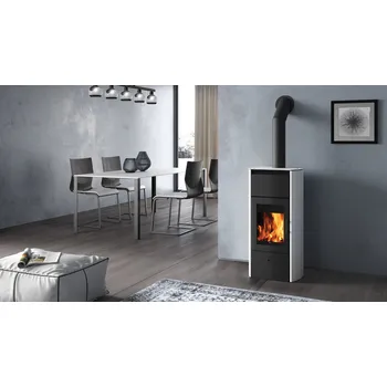 Krbová kamna Krbová kamna s výměníkem FLAMMA 14/10 kW