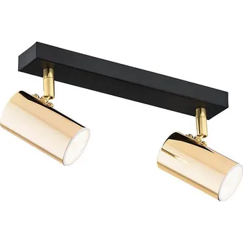 Bodové svítidlo Argon 0889 - Bodové svítidlo LAGOS 2xGU10/5W/230V mosaz/černá