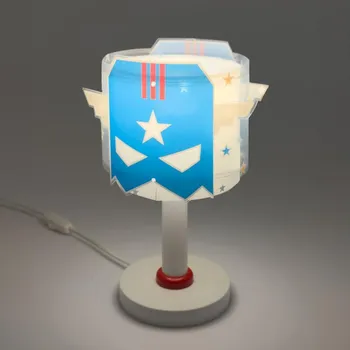 Dětské svítidlo Dalber 61811 - Dětská lampička BLUE HERO 1xE14/8W/230V