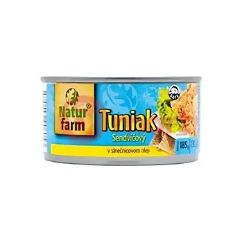 Natur Farm tuňák sendvičový 185g