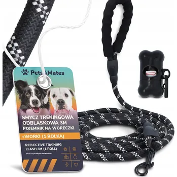 Vodítko pro psa Treningové vodítko Vodítko Pets&Mates 3 m