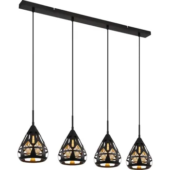 Globo 15889-4H - Lustr na lanku HASSAN 4xE27/40W/230V