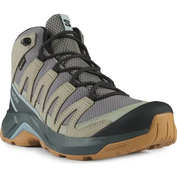 Dámská treková obuv Salomon X-Adventure Recon Mid GTX W L47815300 - sedona sage/seagrass/tourmaline 38 2/3