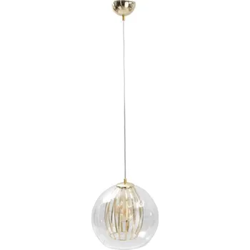 Lustr na lanku GLAMI 1xE27/60W/230V zlatá