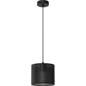 Lustr na lanku LOFT SHADE 1xE27/60W/230V pr. 18 cm černá