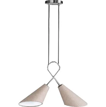 Fischer & Honsel 65170 - Lustr na lanku SAGA 2xE27/12W/230V