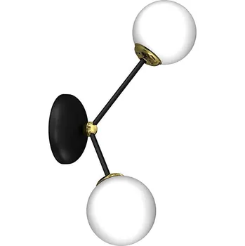 Nástěnné svítidlo Nástěnné svítidlo JOY 2xE14/40W/230V černá/zlatá