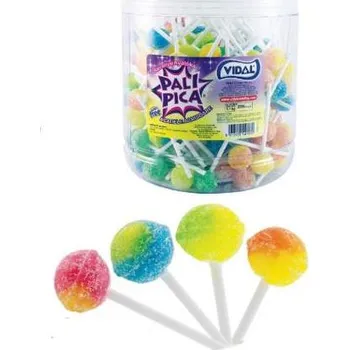 Bonbon Pali Pica kyselá ovocná lízátka 7g/200ks/