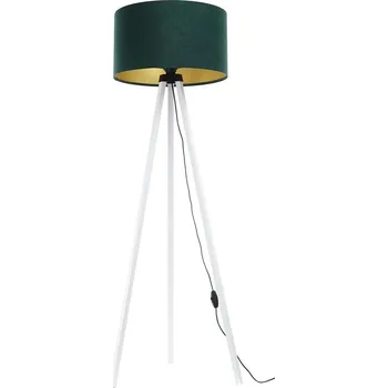 Lampička Stojací lampa STANDART 1xE27/60W/230V zelená/bílá