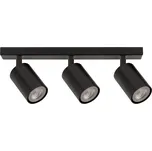 Bodové svítidlo ZOOM 3xGU10/25W/230V černá