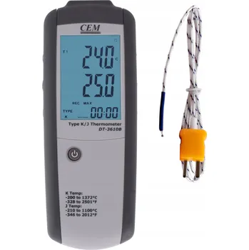 PROF. MIERNIK TEPLOTY TEPLOMĚR SONDY TYP K, J