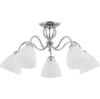 Přisazený lustr ARIEL 5xE27/15W/230V chrom