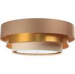 Stropní svítidlo TRINITI 2xE27/60W/230V hnědá/zlatá/béžová