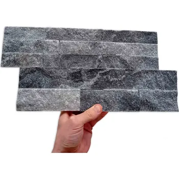 Obklad Přírodní obkladový kámen ZLÍN VZOREK - Kvarcit Grey