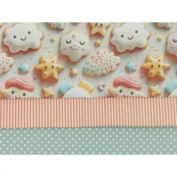 Balíček látek Veselé perníčky