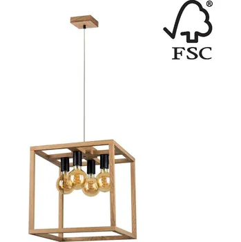 Spot-Light 61540474 - Lustr na lanku KAGO 4xE27/60W/230V