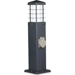 Venkovní lampa se zásuvkami 1xE27/13W/230V IP44