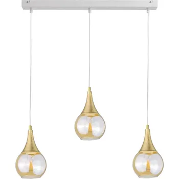 Lustr na lanku LACRIMA WHITE 3xE27/60W/230V