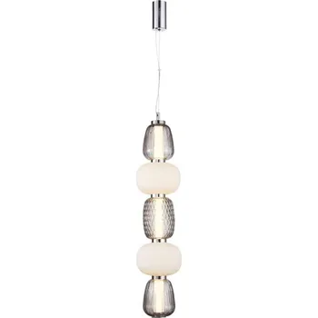 LED Lustr na lanku CARO LED/40W/230V chrom