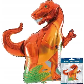 Balónek FÓLIOVÝ BALÓNEK DINO Dinosaurus 3D Dekorace na Narozeninovou Oslavu
