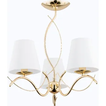 Lustr na tyči MONZA 3xE14/10W/230V zlatá