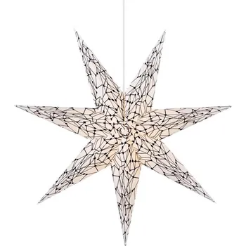 Lampička Markslöjd 704876 - Vánoční dekorace KARLA 1xE14/25W/230V bílá 75 cm