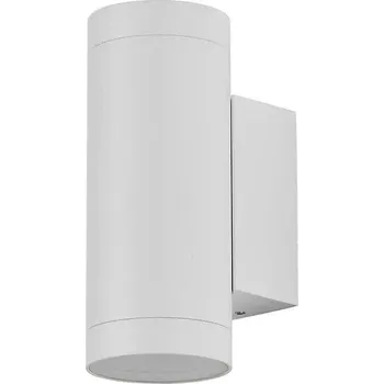 Venkovní osvětlení Venkovní nástěnné svítidlo 2xGU10/40W/230V IP54 bílá
