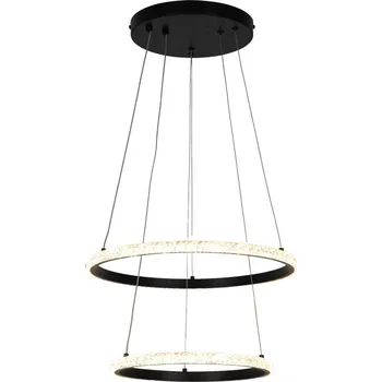 Zuma Line P22082M-2R - LED Lustr na lanku RIDE LED/22W/230V + LED/14W černá