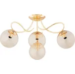Přisazený lustr OXA 4xE14/10W/230V zlatá