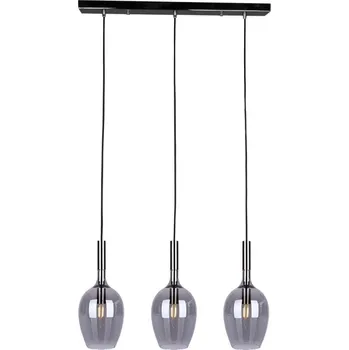 Lustr na lanku LUGANO 3xE14/40W/230V šedá