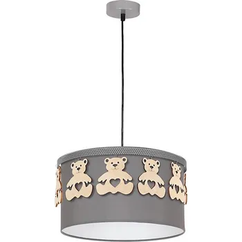 Dětské svítidlo Dětský lustr na lanku BEAR 1xE27/60W/230V