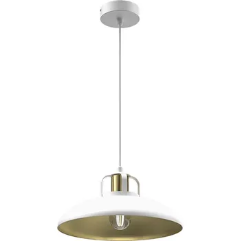 Lustr na lanku FELIX 1xE27/60W/230V bílá