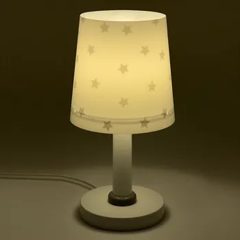Lampička Dalber Dalber 82211B - Dětská lampička STAR LIGHT 1xE14/40W/230V bílá + záruka 3 roky