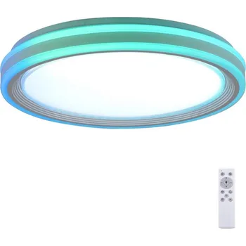 Leuchten Direkt 15154-16-LED RGB Stmívatelné stropní svítidlo EDGING 39W/230V+DO