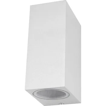 Venkovní osvětlení Palnas 66002248 - Venkovní nástěnné svítidlo HUGO 2xGU10/10W/230V IP44