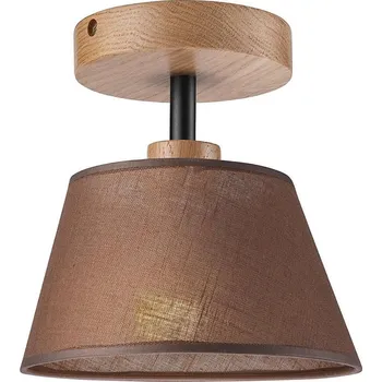 Přisazený lustr ANTONIO 1xE14/40W/230V hnědá