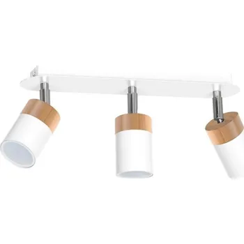 Bodové svítidlo Bodové svítidlo JOKER WHITE WOOD 3xGU10/8W/230V